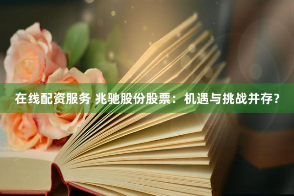 在线配资服务 兆驰股份股票：机遇与挑战并存？
